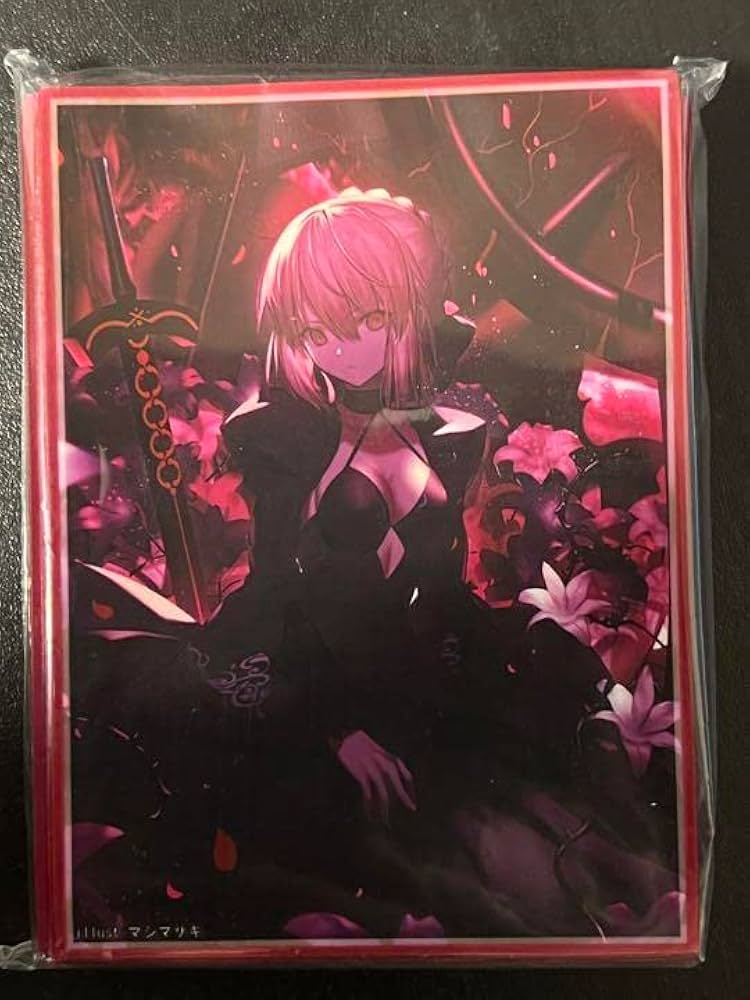 スリーブ　セイバー　セイバーオルタ　Fate 新品未開封】Fate 逸遊団 曽我 セイバーオルタ スリーブ - メルカリ